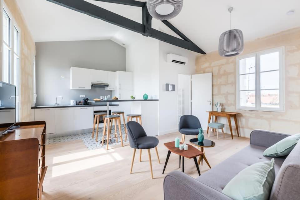 Magnifiques Appartements Climatises En Plein Coeur Des Chartrons 보르도 외부 사진